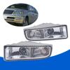 1-Pair Front Fog Lights Halogen Driving Lamp Front Bumper Lights for 1998-2007 Lexus LX470 Direct Durable Replacement