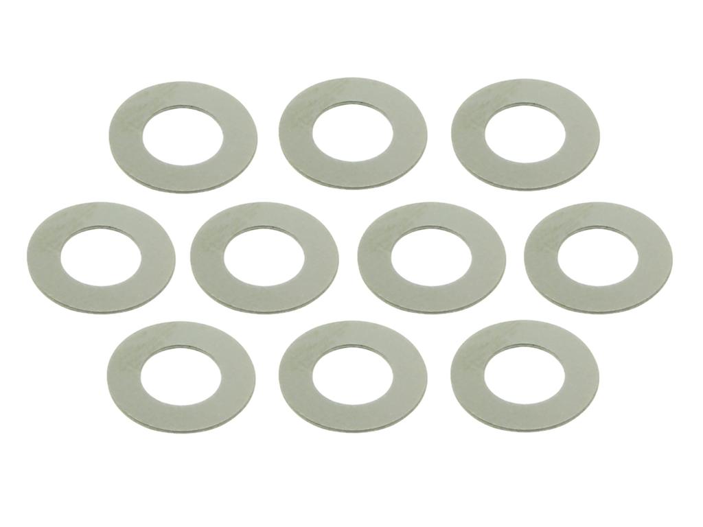 POSH FAITH Stainless Steel Spacer Shim M6 Thickness 0.3mm (10