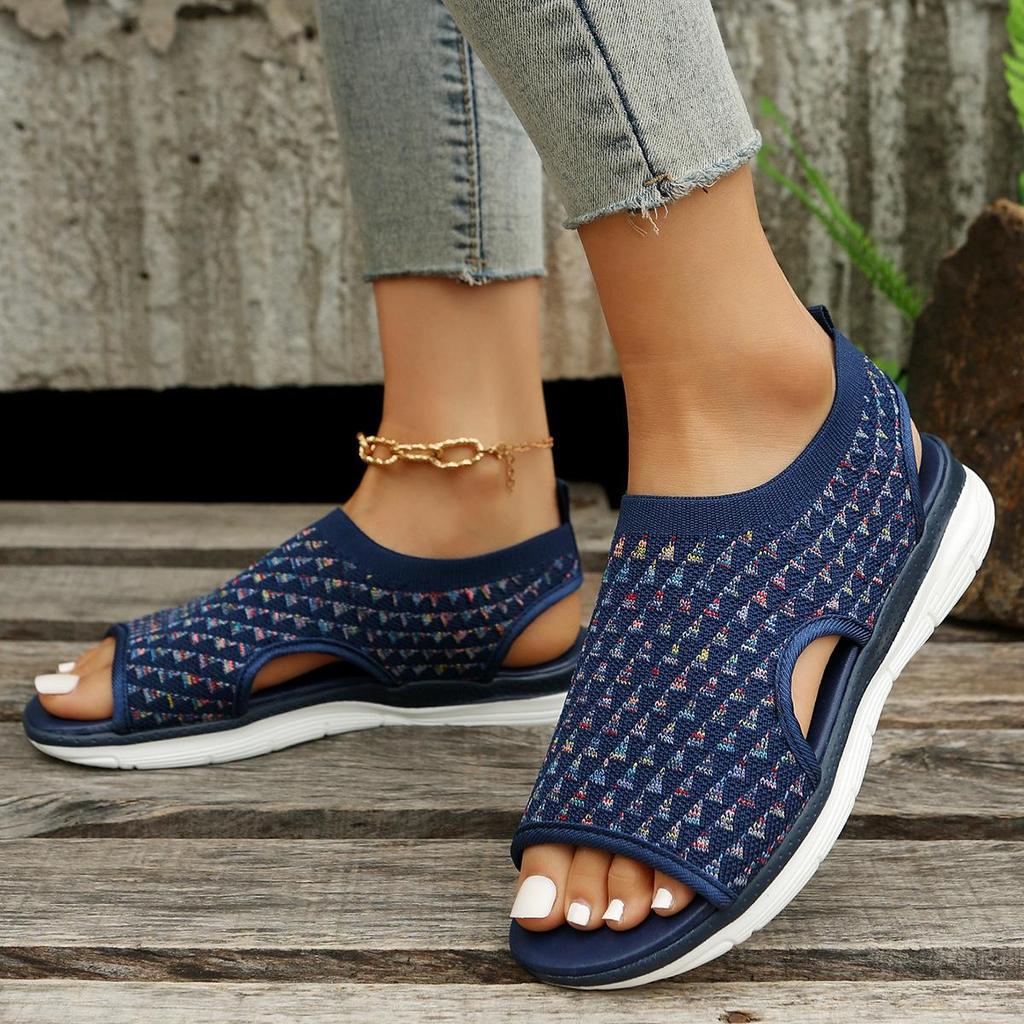 Open Toe Casual Fashion Sandals Women's Shoes Large Size Sports Sandals Beach Slippers