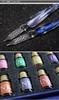Ducale Glass Pen Set Ink 2 Sign Fountain with Starry Sky Rainbow Dark Blue (12 Colors, Pens, Pen, Pen) Box, Design, Gradient, (GRS-DBL-SET)