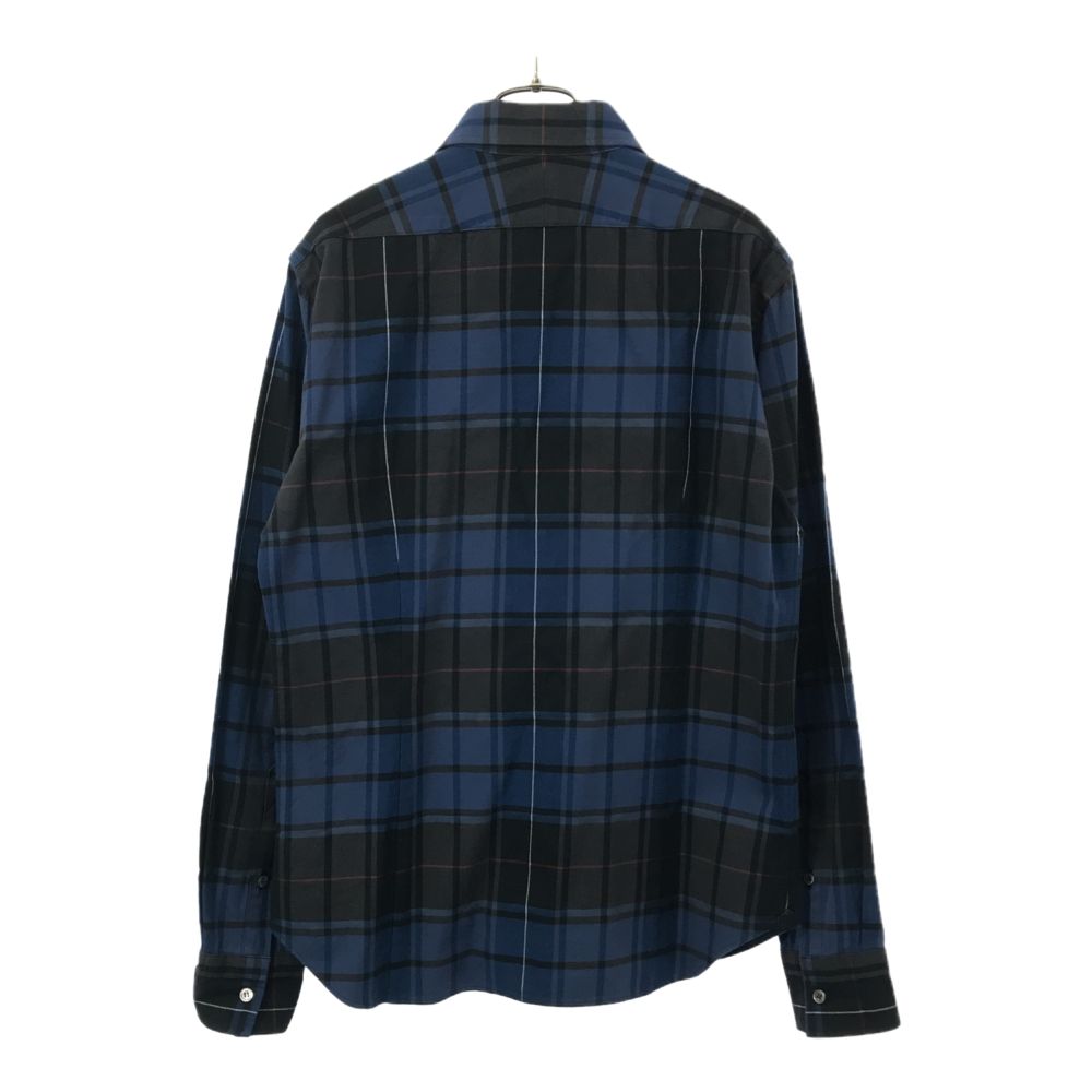MofM made in Japan Long sleeve Check shirt 2 Navy system Men's Used