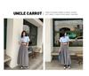 2026 Women's Retro French A-Line Knee-Length Umbrella Skirt
