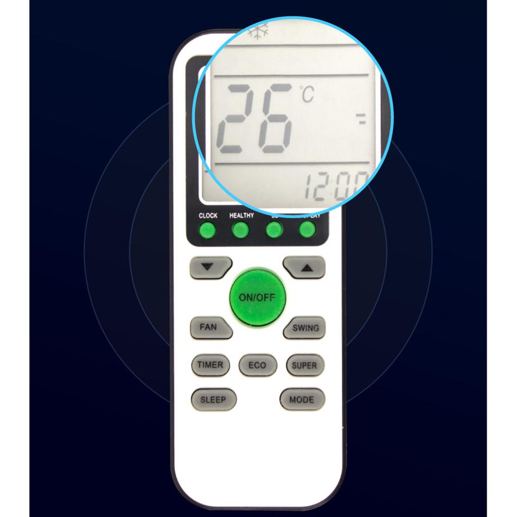 Air Conditioner Remote Control for BSV09H GYKQ36 Air Conditioner Controller Easy to Use, Compatible for Various Devices