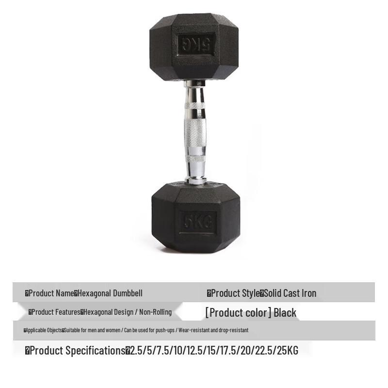 San Hua Lang 30kg Hex Dumbbell