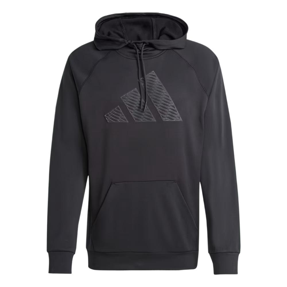 adidas Men s Training Big Logo Hoodie Black IN5559 M