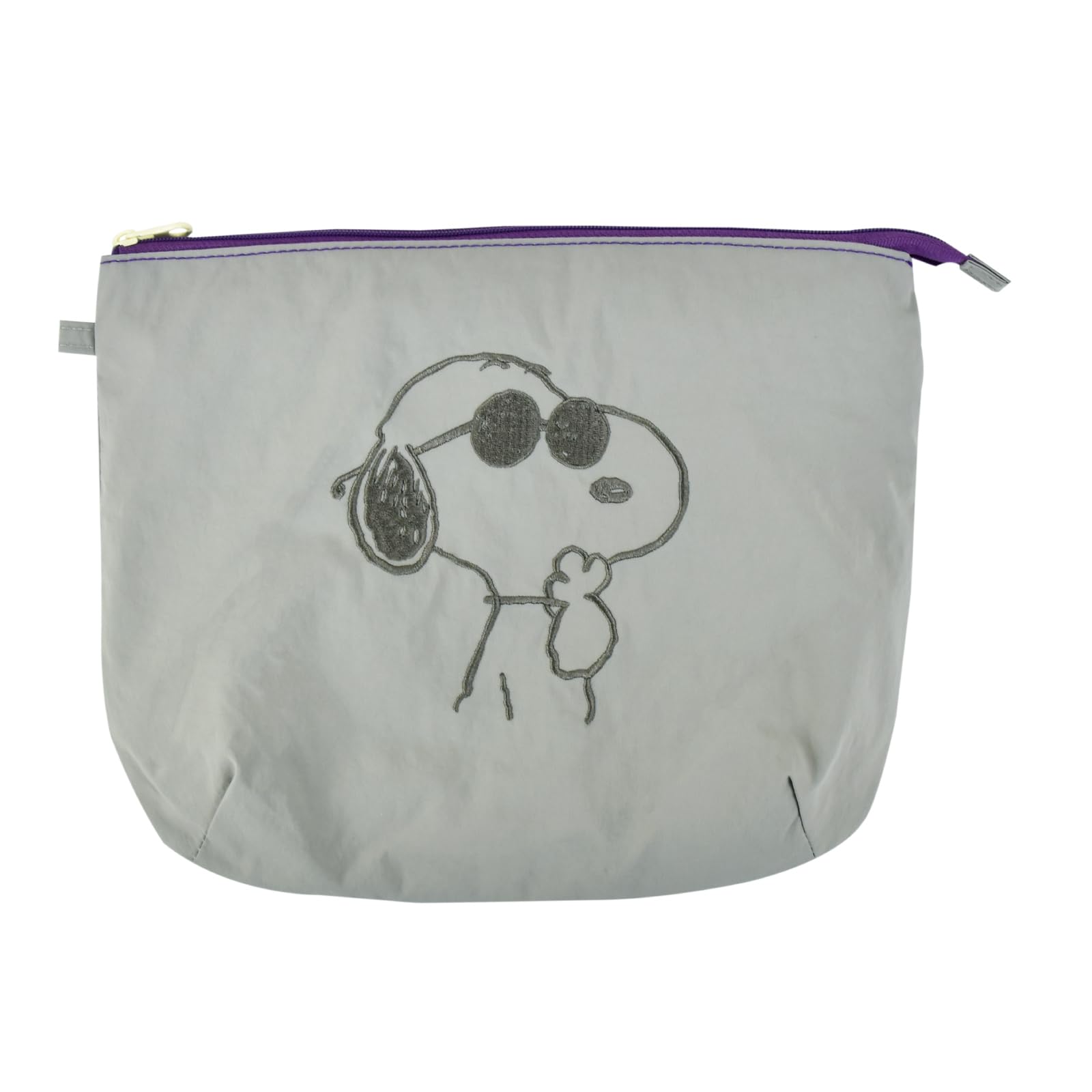 Checkered Reversible Pouch GY Snoopy
