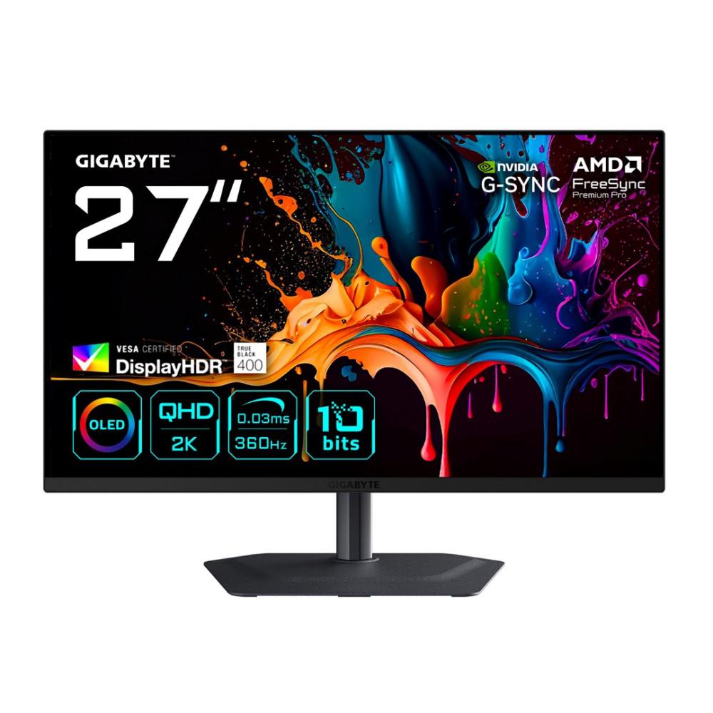 Gigabyte Gris/Noir 27" Qd-Oled - Mo27q3 - Image 5