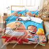 3D Print Captain Underpants Bedding Set Single Twin Full Queen King Size Bed Set Aldult Kid Bedroom Duvetcover Set 3D Anime Bed