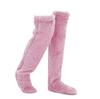 Winter Fluffy Thigh High Socks for Women Teddy Fuzzy Leggings Over Knee Leg Warm Stockings Long Floor Socks Warm Feet