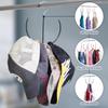 EASYVIEW Belt Scarf Hanger Space Saving Organizer Hanging Multi Purpose Ties Shoe Rack Gym Bag Organizer Closet Organization