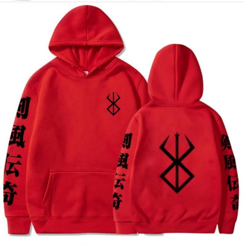 Berserk Men Women Casual Unisex Streetwear Fashion Hoodies Autumn Winter Clothes