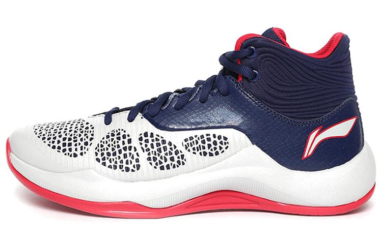 Li Ning SONIC 5 ПУ, Текстиль, Синтетическая Кожа Амортизация Устойчивость к Скольжению Устойчивость к Истиранию Покрытие Поддержка Отскок ABPM005-4 40