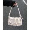 Summer Pleated Cloud Bag Women'S Fashion Underarm Bag Niche Texture Versatile Messenger Bag
