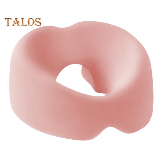 

Подушка с эффектом памяти для салона красоты, противоскользящая подушка для косметических процедур, толстая подушка для лежания лицом вниз, домашний массажный подголовник розовый