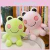 Plush Frog Couple Pillow Toy With Soft Short Plush For Home Decor And Gifts