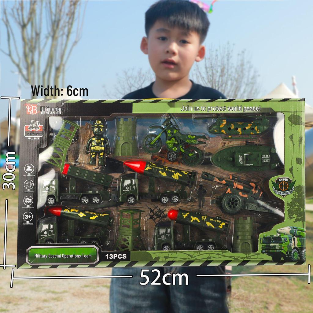 Free Shipping Pull-Back Construction & Firefighting Vehicle Toy Set for Boys - Ideal Gifts for Kindergarten Students