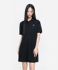 Emelbi Women'S Basic Small Logo Pique Dress Ny (Black)