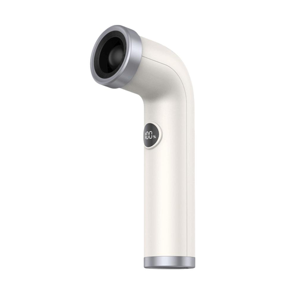 Digital Screen Bladeless Handheld Hair Dryer Rechargeable Handheld Fan Cooling Fan абрикосовый