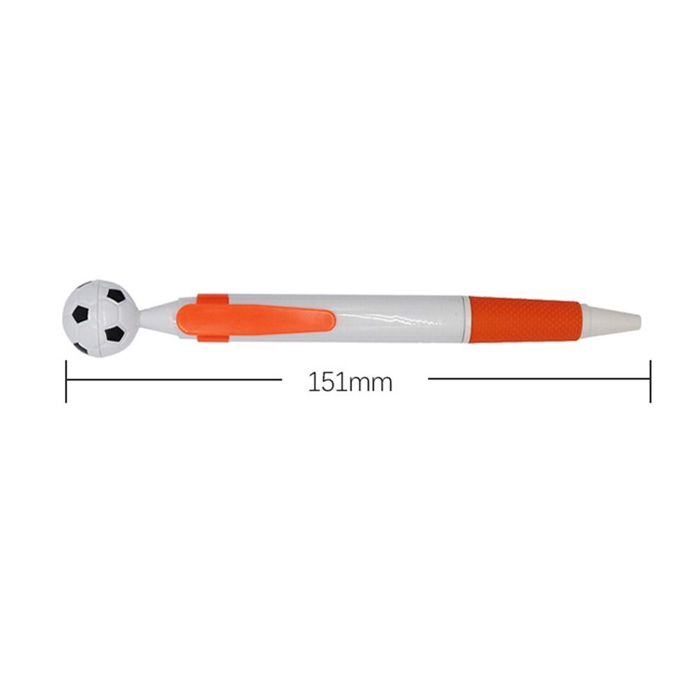 5 Pcs/Bag Multi-use Football Ballpoint Pen Creative Signature Pens Writing Pens Note Taking