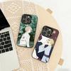 N-Natsumes Buch der Freunde Handyhülle Für iPhone 17,16,15,14,13,12,11 Plus,Pro Max,XS,Farbige silberne Handyhülle
