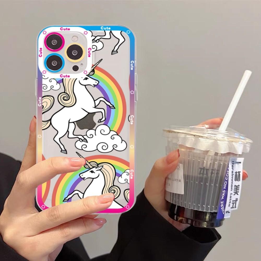 Cartoon Unicorn Phone Case For Redmi 7 8 9 A For Redmi Note 5 7 8 9 10 11 Pro Max 4G 5G Funfas