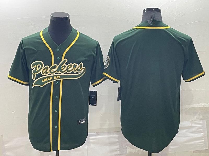 

Регби Бейсбол Пэкерс #12 Роджерс Ретро Вышитый Кардиган Джерси XXL