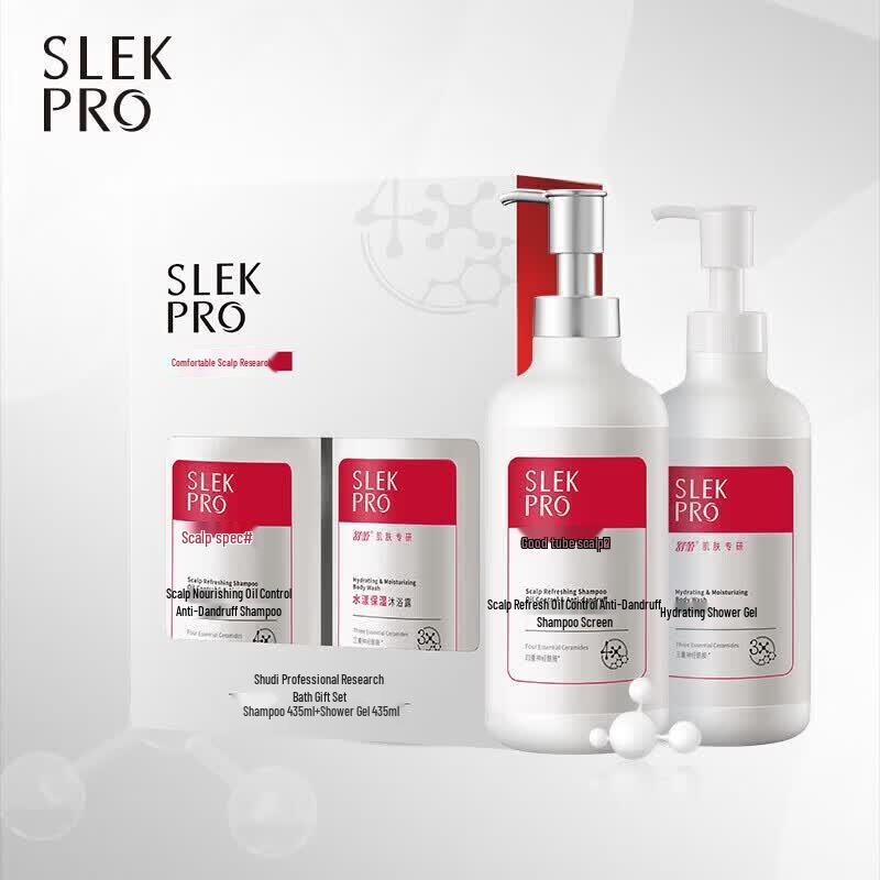 SLEK Scalp Care Shampoo & Shower Gel Gift Set