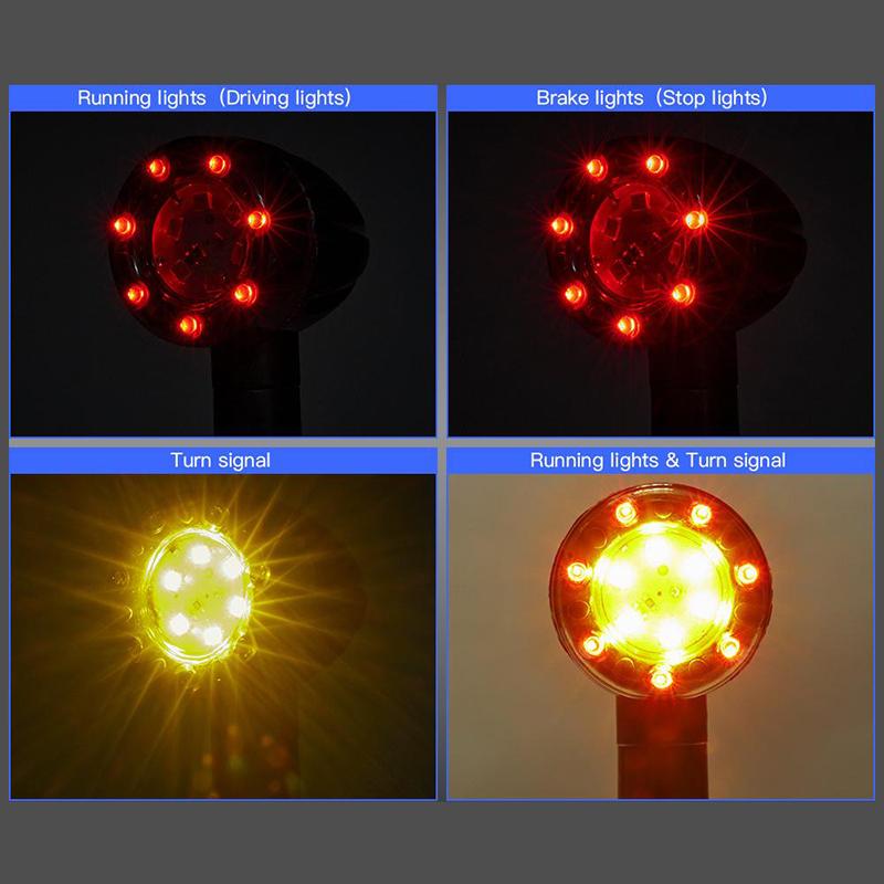 Motorcycle Tuning Turn Signal Lights Harley Led Lights Turn Signal Bullets
