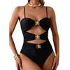 2025 European & American Sexy One-Piece Swimsuit: Women's High-End Sling Beach & Hot Spring Wear