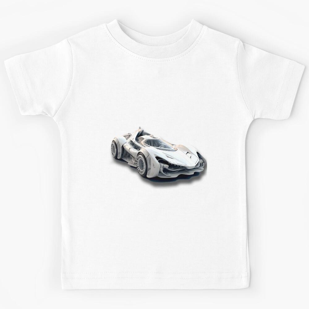 futuristic fantasy sports car 6 Kids T-Shirt 130