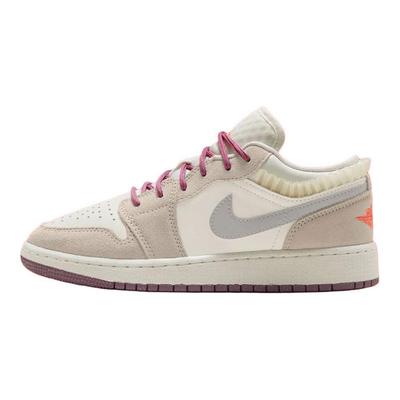 Adidași Air 1 Low GS Sail Violet Dust pentru Copii Crem Legendă-Maro Deschis Gri Neutru FQ8094-100