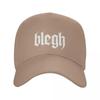 blegh Baseball Cap Beach Outing Visor Custom Cap Snapback Cap Elegant Womens Hats Unisexs