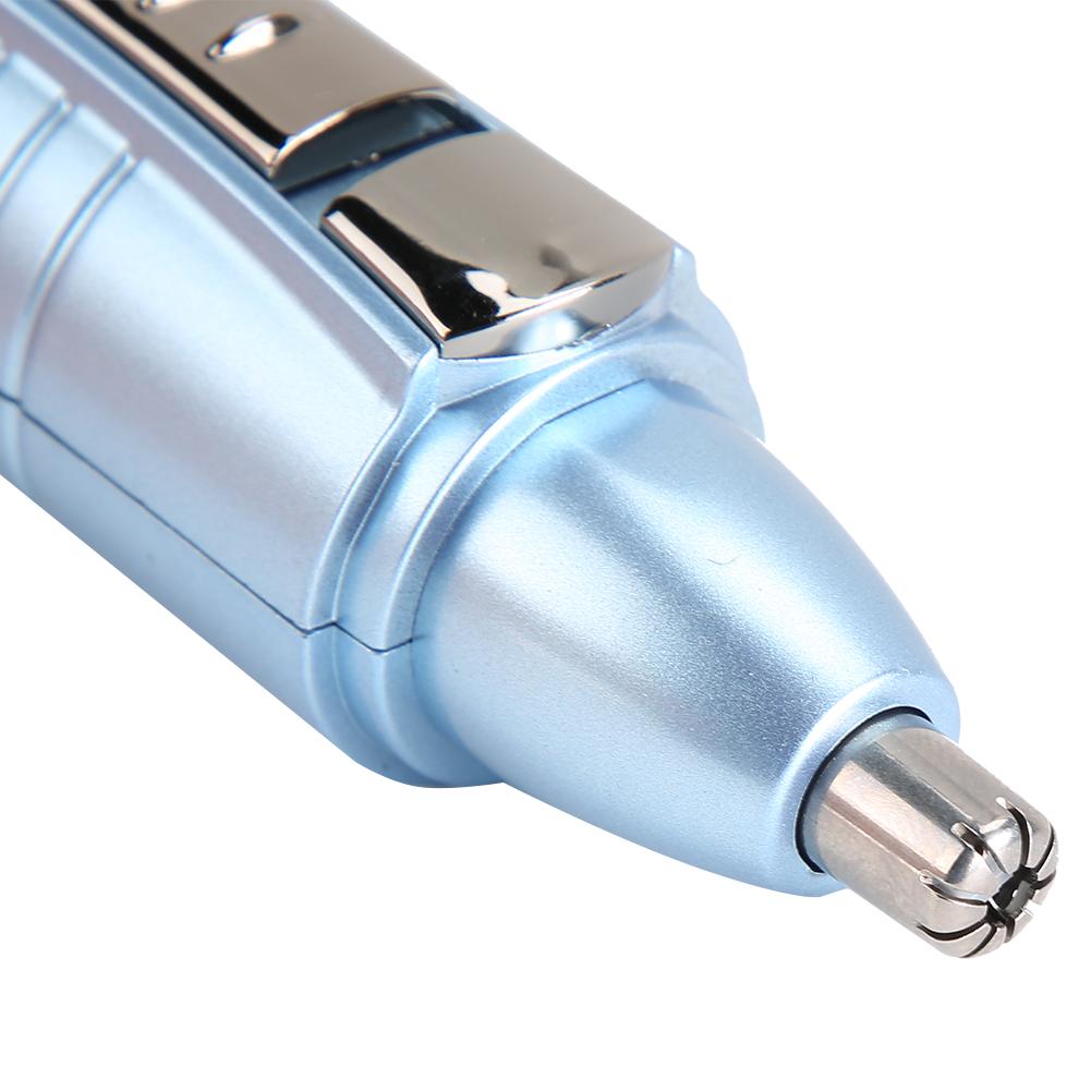 2 in 1 Multi Functional Electric Nose Hair Trimmer Sideburns Cutter Trimming Machine   Blue(Blue )