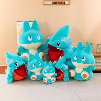 Cartoon Garchomp Snorlax Plush Toy Ragdoll - Children's Gift