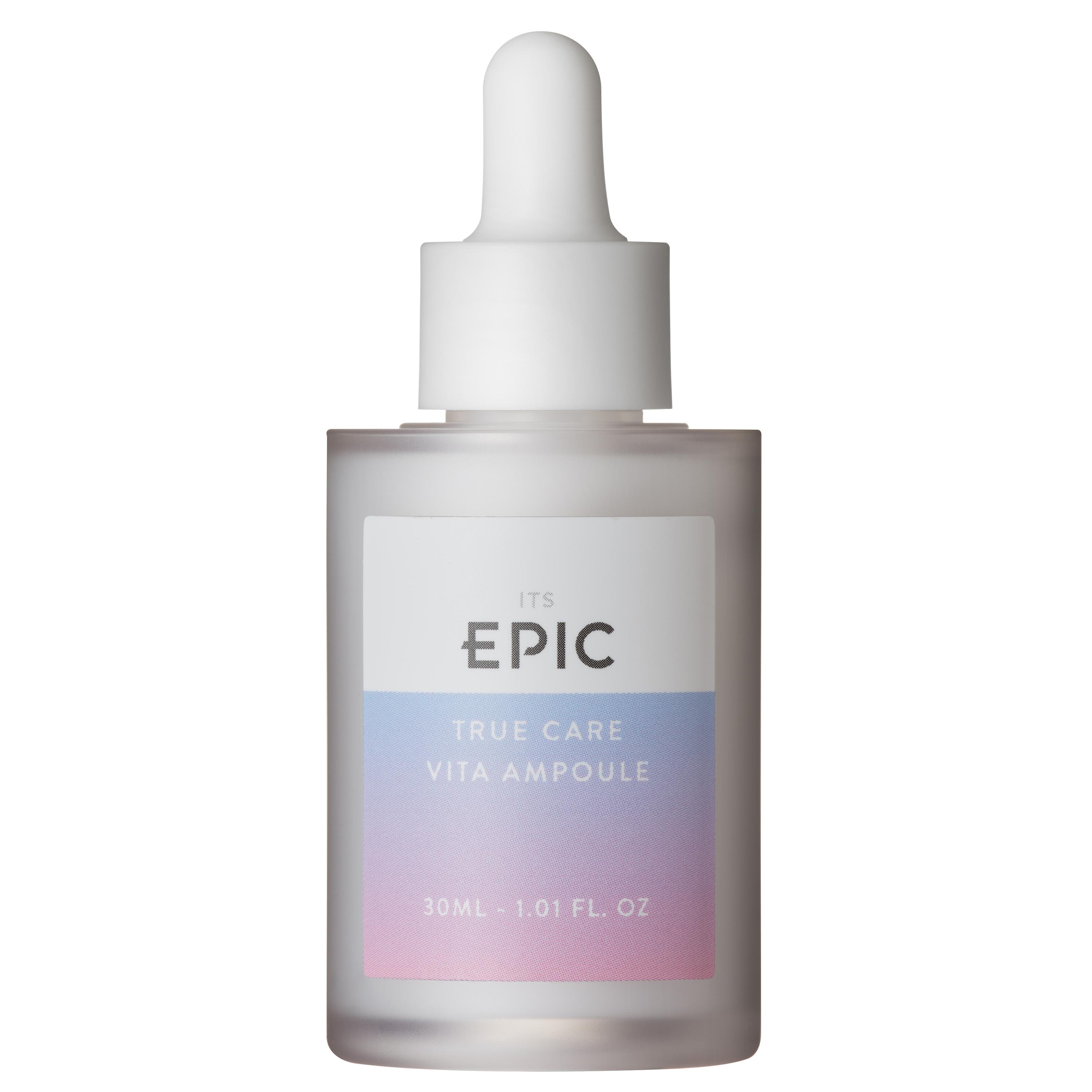 

ITSEPIC True Care CIca, Gold, Vita Ampoule (30 мл 1,01 жидких унций) Успокаивающий, эластичный, увлажняющий, питательный Vita Ampoule