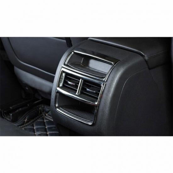 Rear Air Outlet Vent Cadillac XT5 Cover Trim Black Titanium 1pcs For 2016-2020