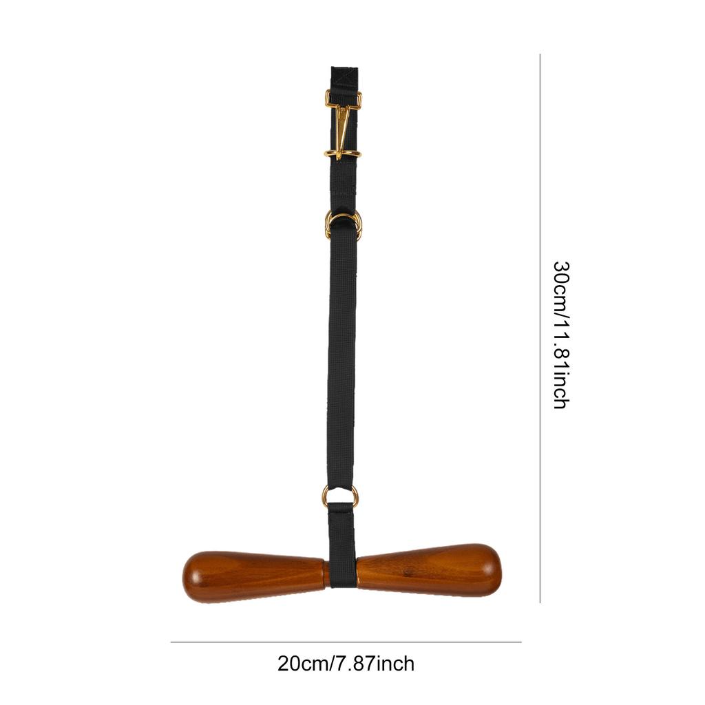 Portable T-Shaped Saddle Rack with T Bar Support Strap Saddle T Hanger Wall Mount Horse Tack Rack for Western & English Saddles