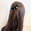Korean Retro Velvet Rhinestone Rabbit Ear 3D Duckbill Hair Clips for Women with High-Quality and Princess BB Clips