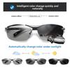 Neuer verbesserter Fahrer Tag und Nacht Blendschutz Fahrbrille polarisierte Nachtsichtbrille Angeluhr Bleichbrille