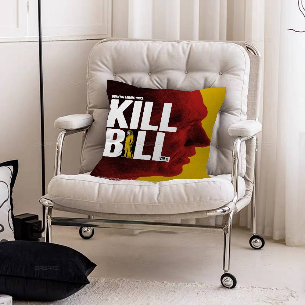 Classic Fiction Movie Kill Bill Cushion Cover Polyester Sofa Cushions Decorative Throw Pillows Home Decoration Pillowcover