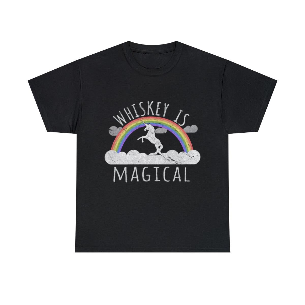 Whiskey Is Magical Graphic Tee Shirt, S-5XL 3XL