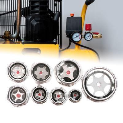 Ölstandsanzeige, verschleißfeste Aluminiumlegierung, Gewinde, Ölstandsanzeige, Sichtglas, Maschinenversorgung