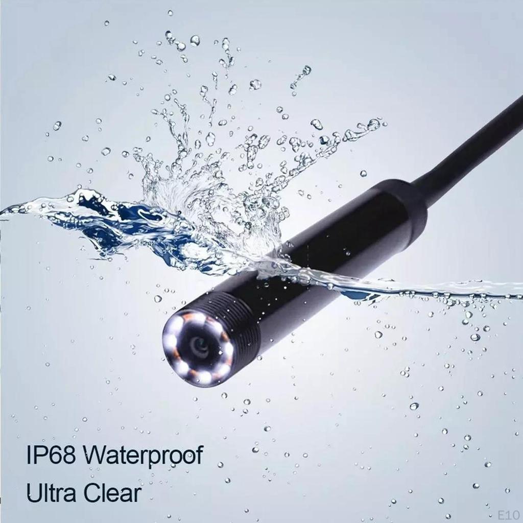 Wireless WiFi Endoscope Waterproof Inspection Camera 720P for Phone 1m