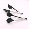 Zhizhou 7-inch Stainless Steel Food Tongs Set with Nylon Tips
