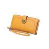 Oil Wax Leather Men's and Women's Wallets, Retro Wallets, Large Capacity, Long Change Bags, Multi-functional Cards