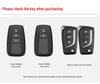 Key Case for Toyota: Camry, Corolla, Levin, Dual-Engine, CHR, Izeh, Velanda, RAV4