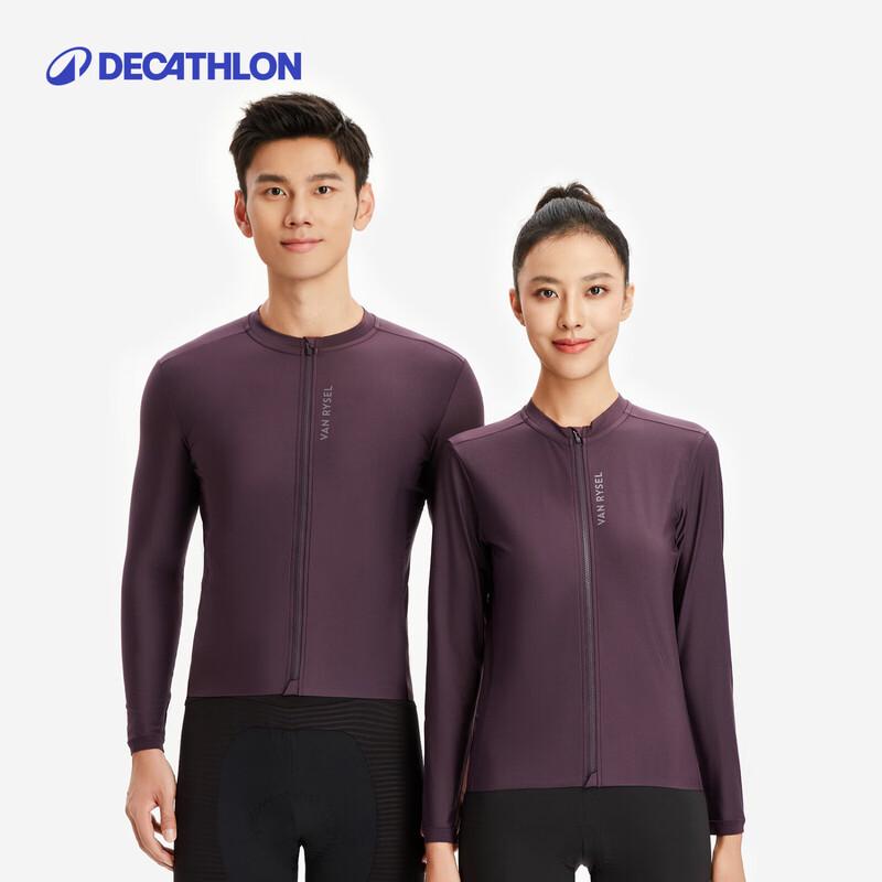 Decathlon Long Sleeve Cycling Jersey for Men & Women XS