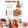 Christmas Candy Gingerbread House Gift Box With Money Envelope For Holiday Celebrations