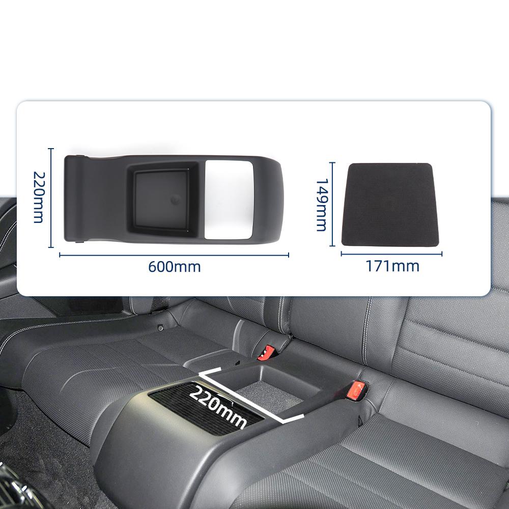 2079202821 Rear Seat Central Folding Armrest Cup holder Outer Cover Panel For Mercedes Benz E Class W207 COUPE 2079202821