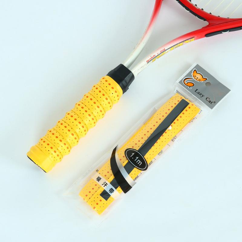 Squash Grip Tennis Racket Grip Tape With Anti Slip Perforated Super Absorbent Sweatband